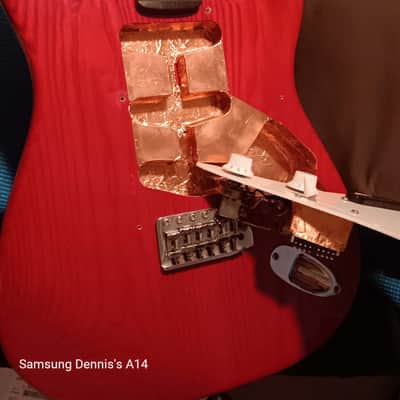 Moon Stratocaster 1987 - Red image 8