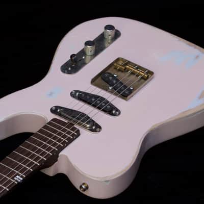 Soderlund Guitars Heavy Relic Shell Pink Nashville T-Style image 4