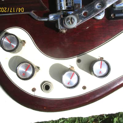 Epiphone Gibson Crestwood Custom, 1965, Mini Humbuckers, Tunomatic Bridge, Klusons, Case image 7
