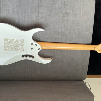 Ibanez JEM7V-WH Steve Vai Signature with Ebony Fretboard 1998  White image 9