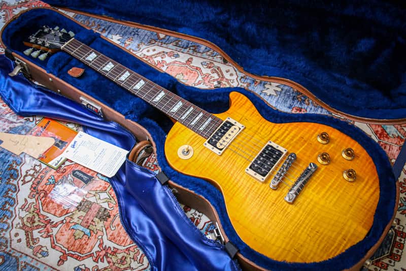 GIBSON USA Signature Gary Moore Les Paul "Lemonburst + Rosewood" (2000) image 1