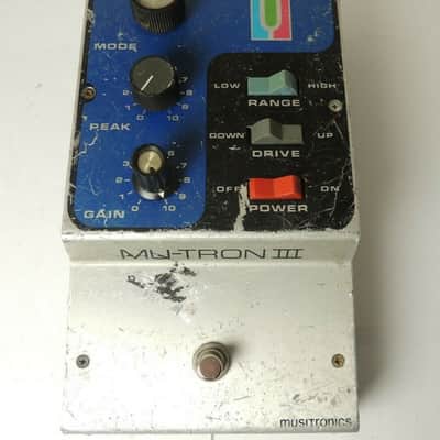 Vintage Mu-Tron III Envelope Filter Auto Wah Effects Pedal