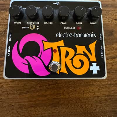 Electro-Harmonix Q-Tron Plus Envelope Filter with Effects Loop 2008 - Present - Black / Purple / Orange image 2