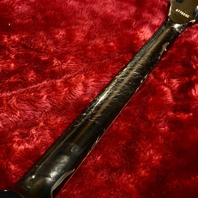 c.1977 Greco/Fujigen RG-750B MIJ Vintage Guitar Double Cuttaway“ Black” image 15
