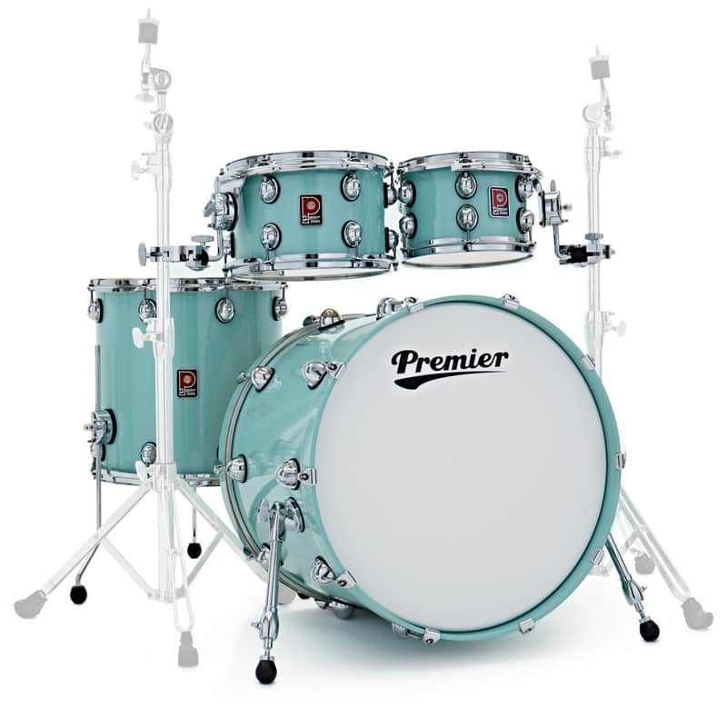 Premier Genista Maple Series 22" Four-Piece Maple Shell Pack Pistachio PGM22-4SPPIS image 1