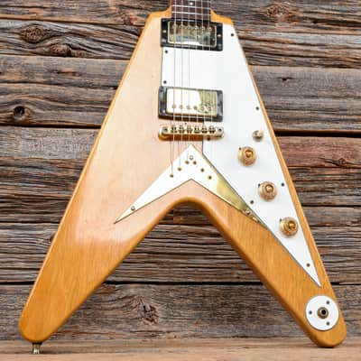 Gibson Flying V Heritage Korina Natural 1983 image 10
