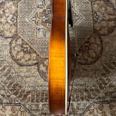 Eastman MD315-A-WN-AB, Adirondack, F-Style, Wide Neck Mandolin In Amberburst W/ Gig Bag & Free Pro Setup image 9