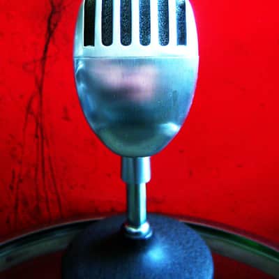 2000 era Shure 55SH dynamic cardioid microphone w Neutrik cable 55S 55SW 55 # 5 image 7