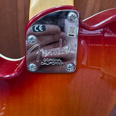Fender American Elite Telecaster with Maple Fretboard 2015 (first year) Aged Cherry Burst image 9