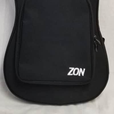 Zon Pre Owned Sonus Standard 5-String Electric Bass Guitar Maple Body Burl Maple Top W/Bag image 11