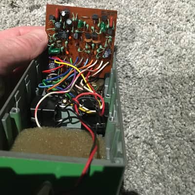 Ibanez TS9 Tube Screamer (Black Label) 1981 w/Highly sought after JRC4558D chip image 3