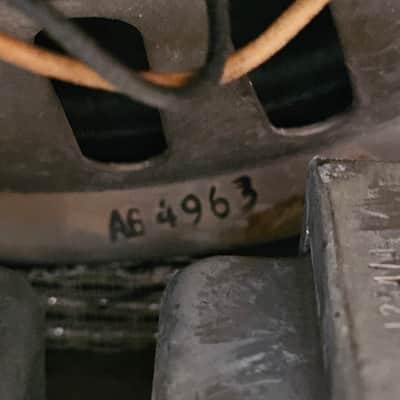 Fender Deluxe Blackface 1963 All Original Transforms and Speaker image 14