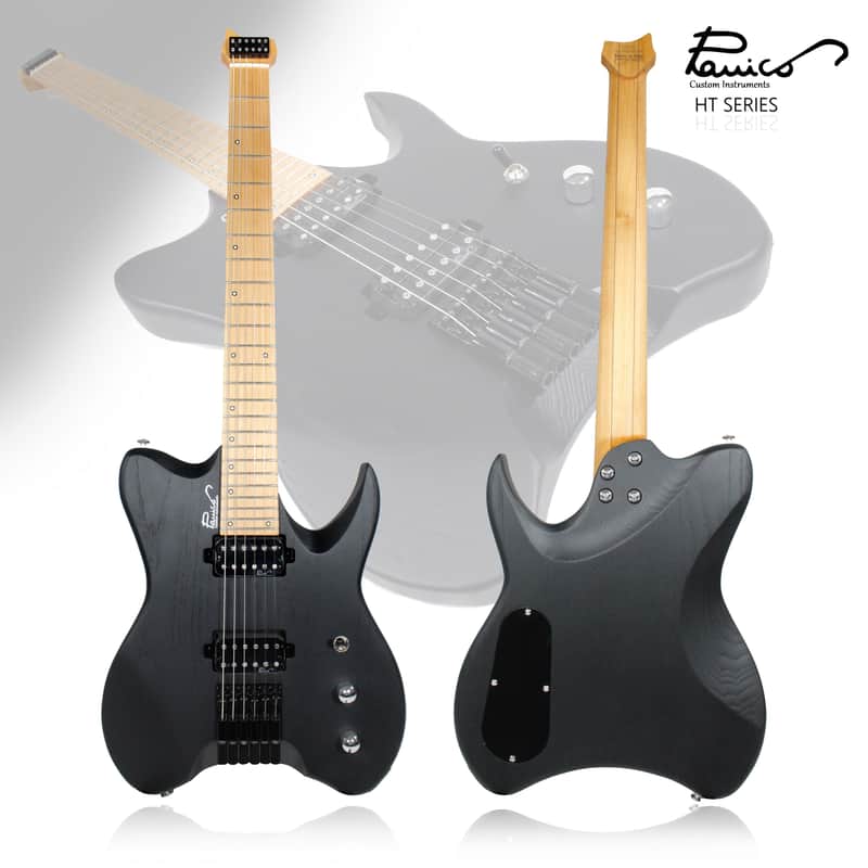 Panico Guitars HT SERIES Headless HT135 HT SERIES Headless HT135 2023 - Black imagen 1