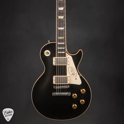 2011 Gibson Custom Shop '57 Les Paul Standard VOS - Charcoal Frost Metallic#71281 image 3