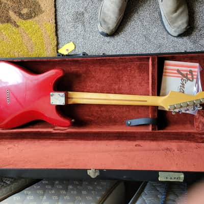 Fender Lead I - Red vintage USA with original case and paperwork image 6