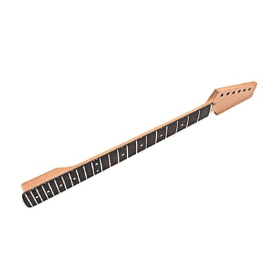 Roasted Electric Guitar Neck, Rosewood Fingerboard,Half Paddle Headstock 22 Frets, 9.5" image 6