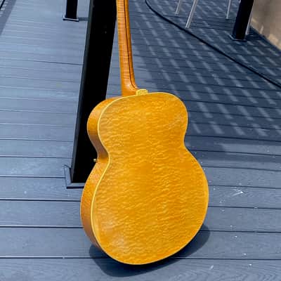 Gibson Super 400N Special Order 1940 - a very rare 1 of a kind Documanted Big Blonde Bad Boy ! image 6