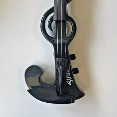 Straus VC500 Electric Violin, Treble Clef Shape Body Design, Comes With Case image 2