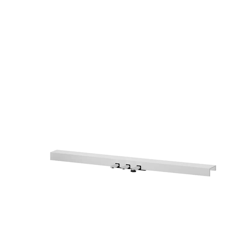 F351W Triple Pedal Board White image 1