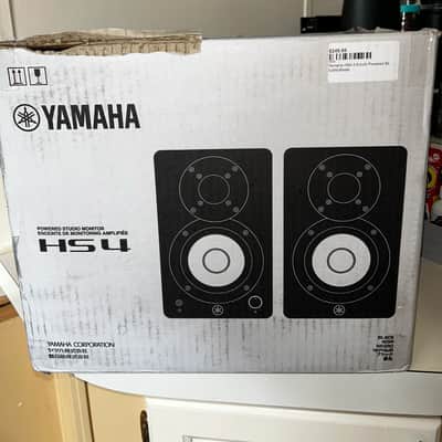 Yamaha HS4 4" Active Studio Monitor (Pair) 2024 - Present - Black image 1
