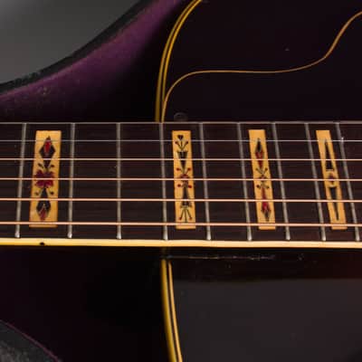 Bacon & Day  Ne Plus Ultra Troubadour Model 2M Arch Top Acoustic Guitar (1934), ser. #33939, original black hard shell case. image 15