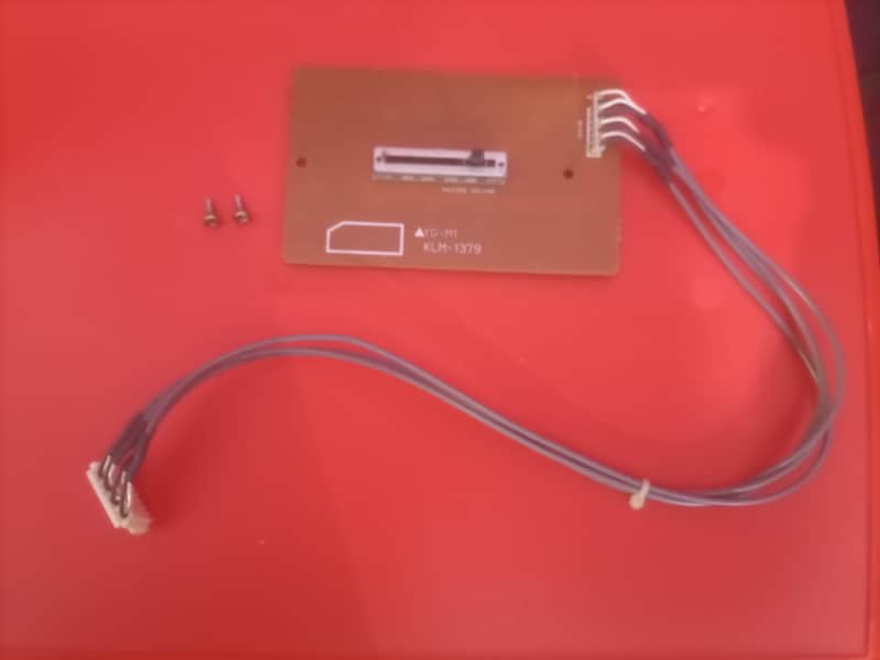 Volume board KLM-1379 wiring Original Part for Korg T-1 keyboard Full Working image 1