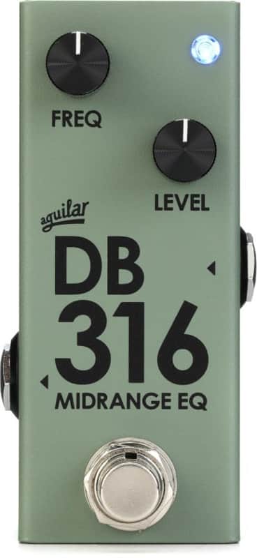 Aguilar DB 316 Midrange EQ Pedal (DB316EQd2) image 1
