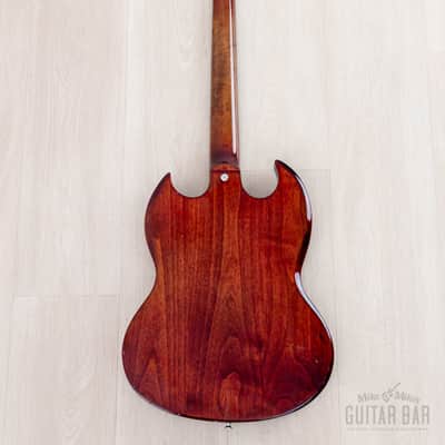 1972 Gibson SG-1 Cherry Vintage Guitar 100% Original w/ Case, Tarback Mini Humbucker image 3