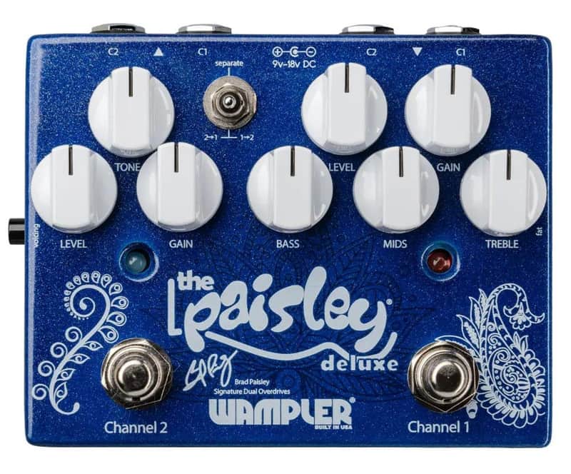 Wampler Brad Paisley:  Paisley Deluxe Drive Pedal image 1