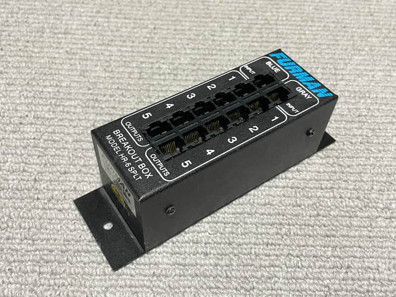Furman HR-6 SPLT Star Module Cable Connection Splitter for HDS-6 image 1