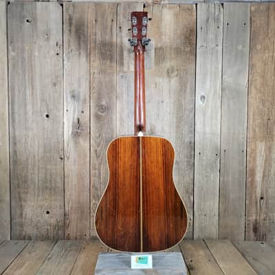 Martin D-28 Herringbone (HD-28) 1946 No Cracks, original finish, fresh neck reset and refret- Natural image 4