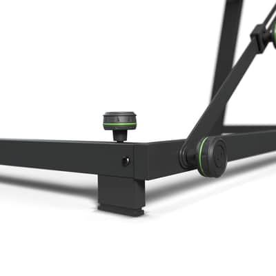 Gravity FDJT 01 DJ Desk with Adjustable Loudspeaker and Laptop Trays image 12