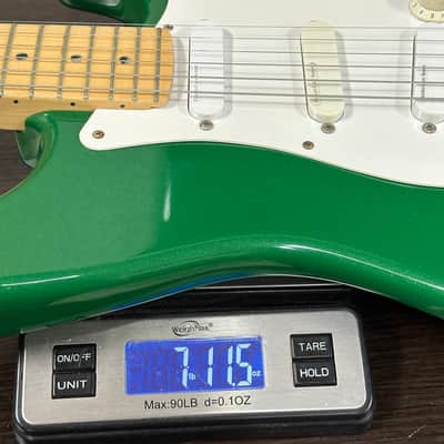 Used 1996 Fender Eric Clapton Strat Candy Green w/Case TSU24172 image 16
