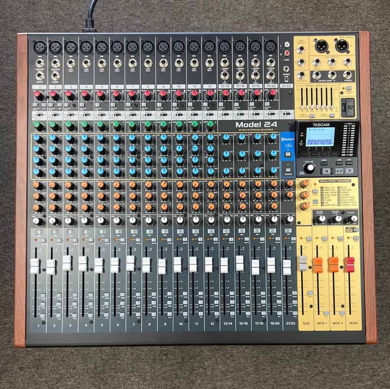 Tascam Model 24 Live Recorder and Mixing Console with Audio Interface (Pre-Owned) image 1