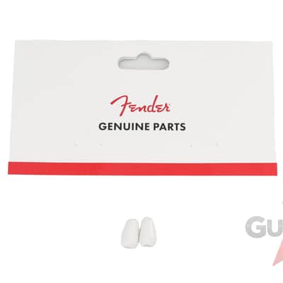 Genuine Fender Stratocaster Strat Guitar Pickup Selector Switch Tips - White