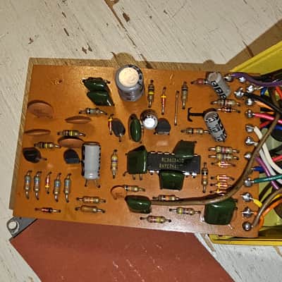 1978 Boss Overdrive OD-1 Long Dash Silver Screw 7700 Serial # image 7