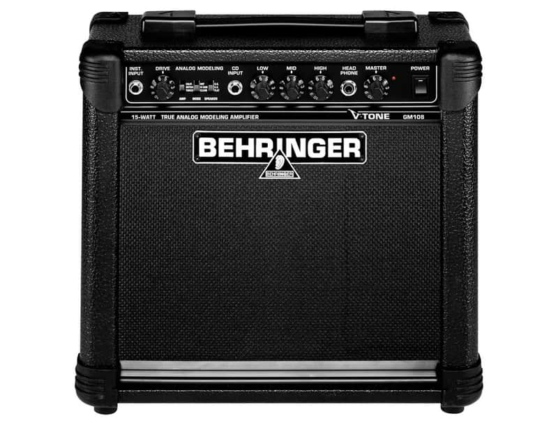 Behringer GM108 V-Tone 15-Watt Guitar Combo Amplifier – (Ex-Demo) image 1