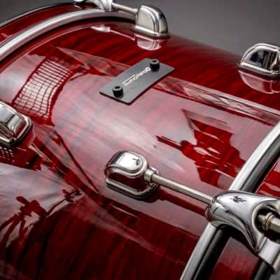 Dolby 22 x 14” Electronic Kick Drum Red Wood Bass for Roland Alesis Lemon image 3