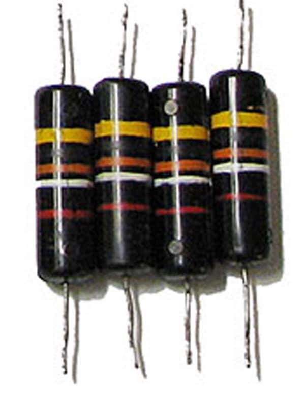 Sprague Bumble Bee .040@200v Cap, Capacitor 1950's Black/Striped image 1