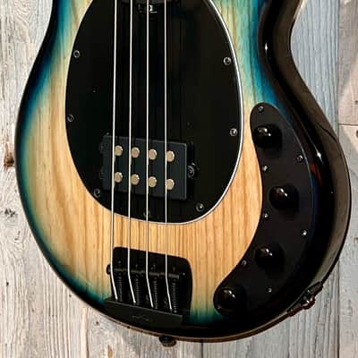 Stunning 2026 Ernie Ball Music Man StingRay Special Electric Bass Guitar - Mean Blue Burst, Ebony Fingerboard image 5