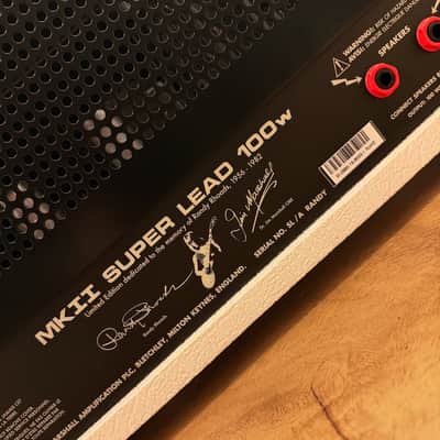Marshall 1959RR Randy Rhoads Signature Limited Edition - The Ultimate White Beast! image 10
