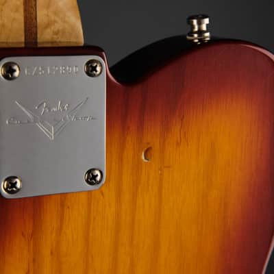 2008 Fender Custom Shop Custom Classic Telecaster Sienna Burst image 12