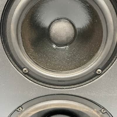 Polk Monitor M5 Vintage Black Wood Grain Speaker  *BAD TWEETER READ* image 8