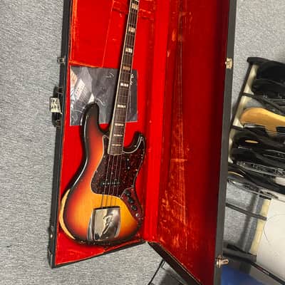 Fender Jazz Bass 1972 - Sunburst Vintage image 15