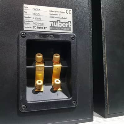 Nubert nuBox 360 Rare Vintage Bookshelf Speakers Tested Hi-Fi German Warranty image 9