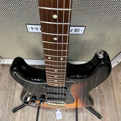Fender Stratocaster Left-handed Reverse Headstock Partscaster - Sunburst image 7
