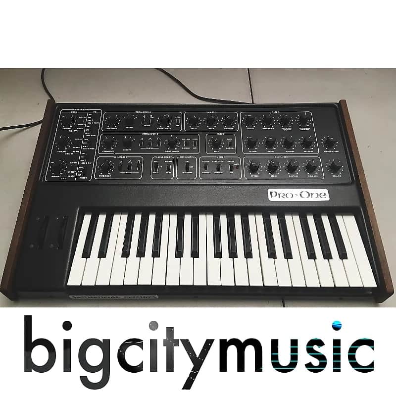 Sequential Pro-One 37-Key Monophonic Synthesizer 1981 - 1984 - Black image 1