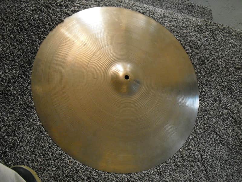 20" 60s/70s 3 dot stamp Avedis Zildjian Mini Cup Ride Cymbal 2440g image 1