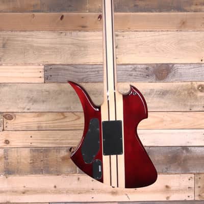 BC Rich Mockingbird Extreme Exotic Electric Guitar Black Cherry w/ Floyd Rose image 5