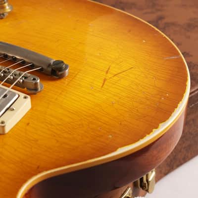Gibson Custom Shop 1958 Les Paul Murphy Lab Heavy Aged Lemon Burst image 10